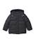 Manteau d'enfant matelassé avec capuche amovible et doublure chaude Gris 2 - vertbaudet enfant 