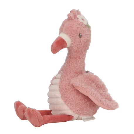 Peluche flamant rose safari friends Rose 1 - vertbaudet enfant 