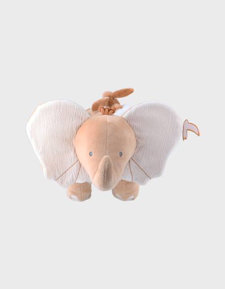 Peluche d'activités bali en veloudoux et mousseline Beige 3 - vertbaudet enfant 
