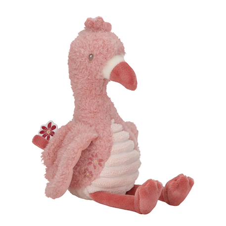 Peluche flamant rose safari friends Rose 2 - vertbaudet enfant 