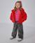 Doudoune fille à capuche matelassée et isolation thermique Rouge 1 - vertbaudet enfant 