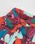 Manteau fille matelassé à imprimé floral et doublure sherpa Rouge 4 - vertbaudet enfant 