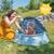 Jouet de bain arrosoir en silicone Bleu 3 - vertbaudet enfant 