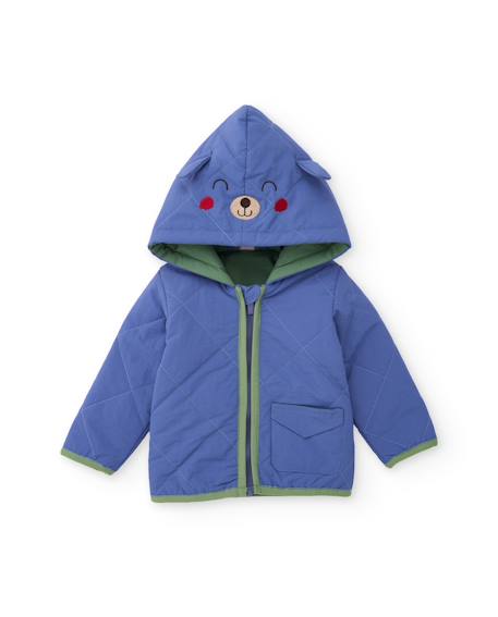 Veste en tissu plat pour bébé avec matelassage Bleu 1 - vertbaudet enfant 