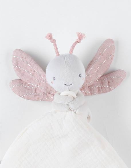 Doudou xxl d'activité louli en mousseline Ecru 5 - vertbaudet enfant 
