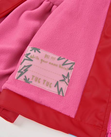 Ciré à capuche fille motif coccinelle Rouge 6 - vertbaudet enfant 