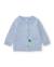 Gilet en tricot pour bébé avec boutons sur le devant Bleu 1 - vertbaudet enfant 