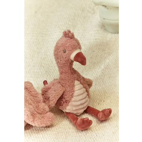 Peluche flamant rose safari friends Rose 6 - vertbaudet enfant 