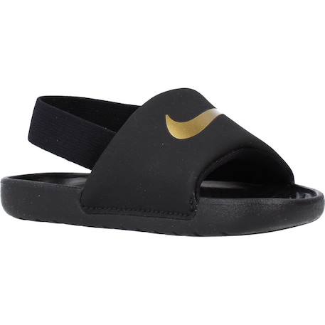 Sandale kawa slide – confort moelleux – junior Noir+Noir / Doré 11 - vertbaudet enfant 