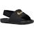 Sandale kawa slide – confort moelleux – junior Noir+Noir / Doré 11 - vertbaudet enfant 