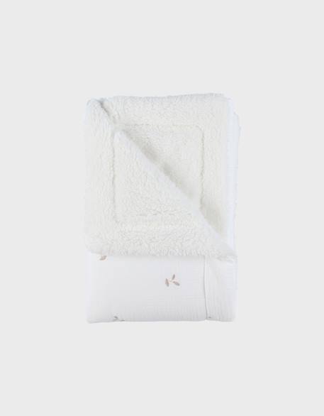 Couverture en gaze de coton bio 75x100CM Ecru 5 - vertbaudet enfant 