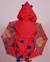 Ciré à capuche fille motif coccinelle Rouge 2 - vertbaudet enfant 