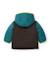 Doudoune garçon matelassée zippée style color-block Vert 3 - vertbaudet enfant 