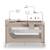 Lit Parapluie Kinderkraft LEODY UP 2 en 1 avec Table à Langer, Mobile Musical, Double Niveau et Pliage Rapide Facile Beige+Gris 5 - vertbaudet enfant 