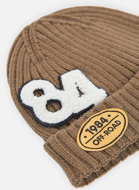 Bonnet garçon avec écussons Bleu 3 - vertbaudet enfant 