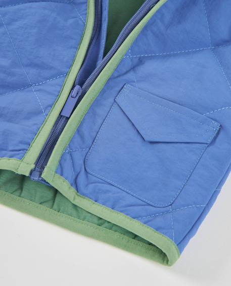 Veste en tissu plat pour bébé avec matelassage Bleu 4 - vertbaudet enfant 