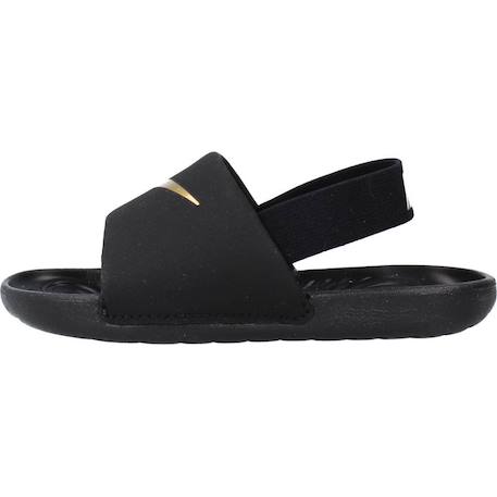 Sandale kawa slide – confort moelleux – junior Noir+Noir / Doré 8 - vertbaudet enfant 