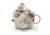 Cube d'activités spring garden Beige imprimé mouton+Blanc, rose, marron+Blanc, vert, marron+Bleu, vert d'eau, écru+Gris, marron, blanc+Rose, bleu, écru 3 - vertbaudet enfant 