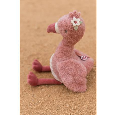 Peluche flamant rose safari friends Rose 5 - vertbaudet enfant 