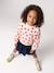 Robe fille 2 en 1 molleton et gaze de coton anthracite+marine+rouge 13 - vertbaudet enfant 