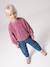 Sweat fille à sequins mauve+turquoise 6 - vertbaudet enfant 