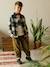 Pantalon large garçon cappuccino+lichen 13 - vertbaudet enfant 