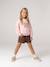 Sweat fille col rond mauve+rose pâle 14 - vertbaudet enfant 