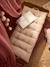 Matelas de sol en coton vichy moka 1 - vertbaudet enfant 