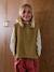 Pull fantaisie sans manche fille marine+olive 5 - vertbaudet enfant 