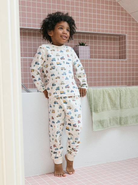 Lot de 2 pyjamas garçon vert 2 - vertbaudet enfant 