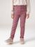 Pantalon slim fille encre+mauve 9 - vertbaudet enfant 