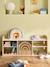 Banc de rangement 3 compartiments YEL blanc 5 - vertbaudet enfant 