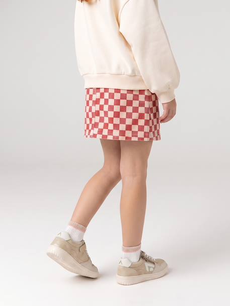 Jupe courte fille rose bonbon 6 - vertbaudet enfant 