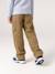 Pantalon battle garçon bleu jean+olive 14 - vertbaudet enfant 
