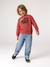 Sweat col rond garçon marine+tomette 14 - vertbaudet enfant 