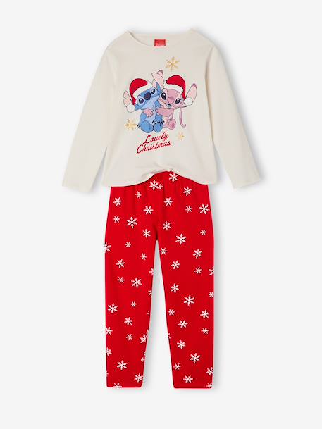 Pyjama de Noël Lilo et Stitch rouge 3 - vertbaudet enfant 