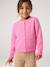 Gilet fille manches longues bleu+bordeaux+rose 10 - vertbaudet enfant 