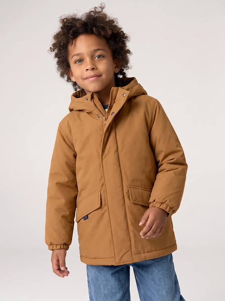 Parka 3 en 1 garçon amovible bleu ardoise+noix de pécan 16 - vertbaudet enfant 