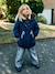Parka réversible enfant fille kaki+marine 18 - vertbaudet enfant 