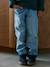 Jean large enfant garçon doublure polaire double stone 1 - vertbaudet enfant 