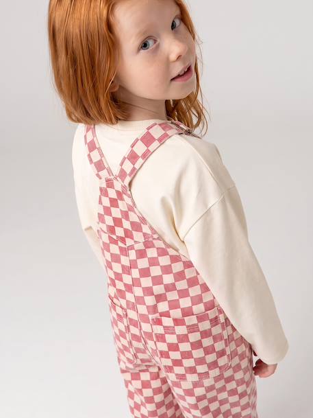 Salopette fille rose bonbon 9 - vertbaudet enfant 
