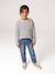 T-shirt marinière manches longues fille marine+mauve+rose bonbon 6 - vertbaudet enfant 