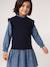 Robe 2 en1 fille marine 12 - vertbaudet enfant 