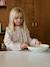 Blouse manches longues fille écru 1 - vertbaudet enfant 