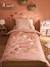 Parure housse de couette enfant et taie vieux rose 1 - vertbaudet enfant 
