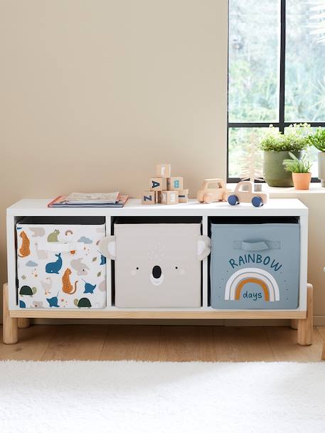 Meuble 3 cases BLANC 6 - vertbaudet enfant 
