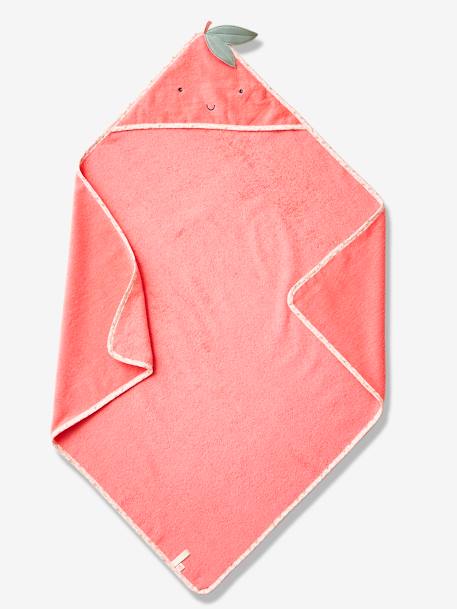 Cape de bain Pommes d'amour rose 3 - vertbaudet enfant 