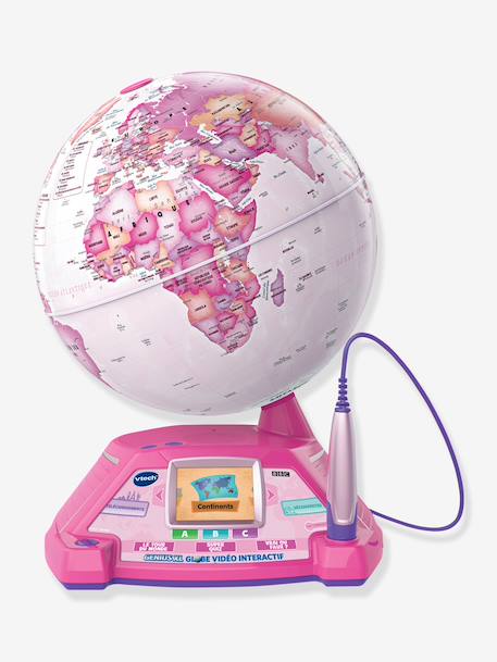 Genius XL - Globe vidéo interactif multicolore+rose 3 - vertbaudet enfant 