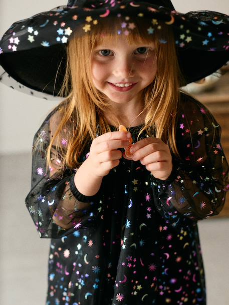 Déguisement de sorcière Halloween noir 5 - vertbaudet enfant 