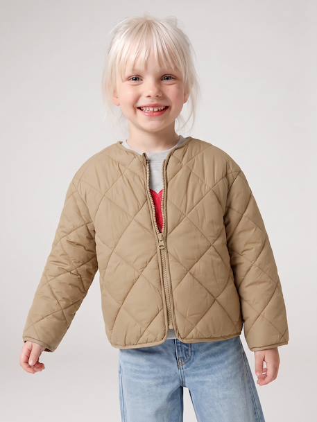 Parka 3 en 1 fille amovible blush+marine 23 - vertbaudet enfant 